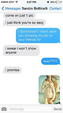 My wife caught sexting