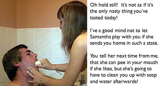 First D. reccomend Femdom slave potty training stories