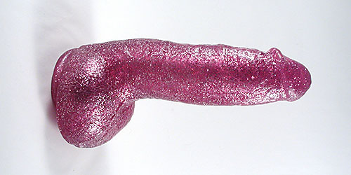 Hose recommendet dildo Glittery pink