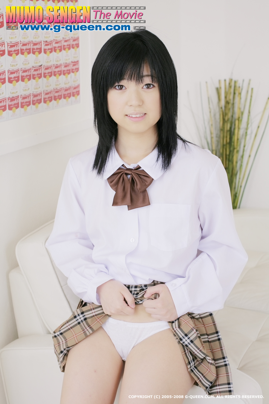 Innocent japanese schoolgirl